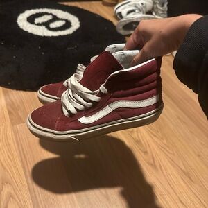 Vans Hi-top burgundy